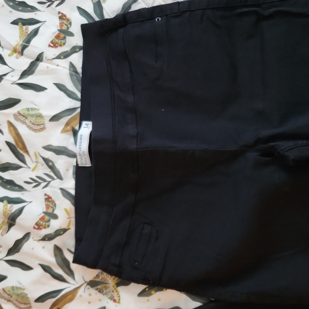 Next pull on denim stretch leggings